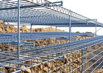 Steel-Mesh Reinforcement Keeps Mine Backfill Roofs Standing, Field Data Confirm