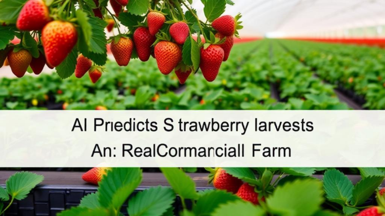 AI Predicts Daily Strawberry Harvests on a Real Commercial Farm