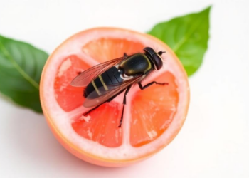 Pomelo Peel Extract Shields Flies and Muscle Cells From Plastic Chemical Damage