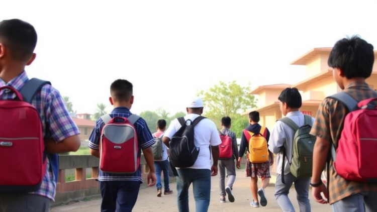 Walking to School Linked to Lower Grades in Nepal, Study Finds