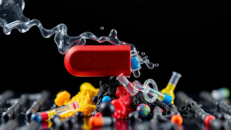 Magnetic Composite Photocatalyst Destroys Dye Pollution and Lifts Itself Out With a Magnet