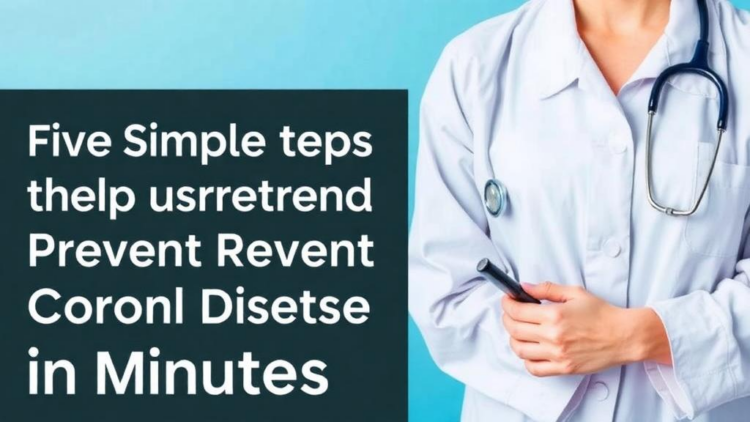 Five Simple Steps Could Help Doctors Prevent Chronic Disease in Minutes