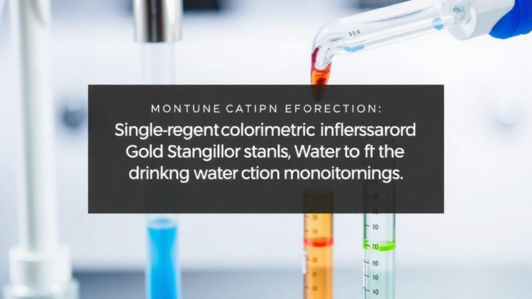 Single-Reagent Colorimetric Test Matches Gold Standard for Drinking Water Chlorine Monitoring