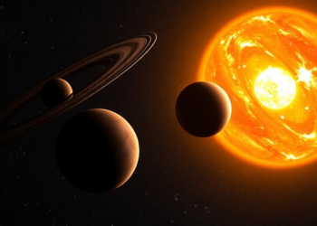 Star Caught Slowly Devouring Its Brown Dwarf Companion in Cosmic First