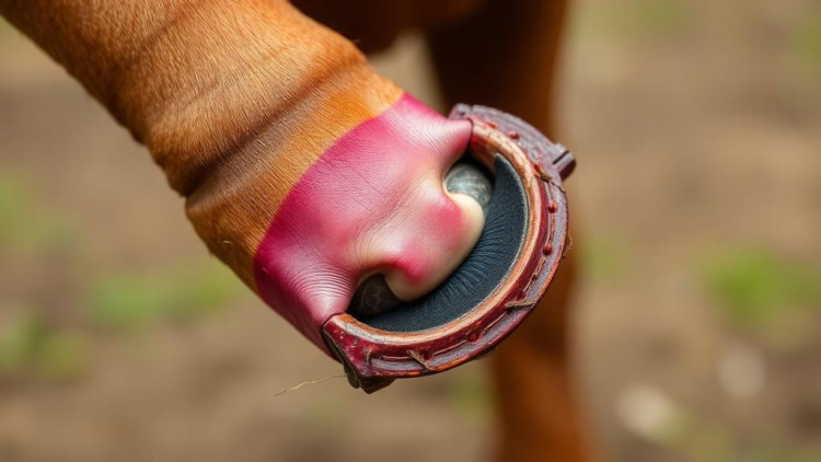 Horse Kick Leaves Horseshoe Bruise That Revealed Hidden Jejunal Perforation