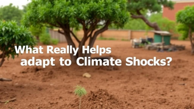 What Really Helps Africa Adapt to Climate Shocks? A sweeping review finds governance beats gadgets