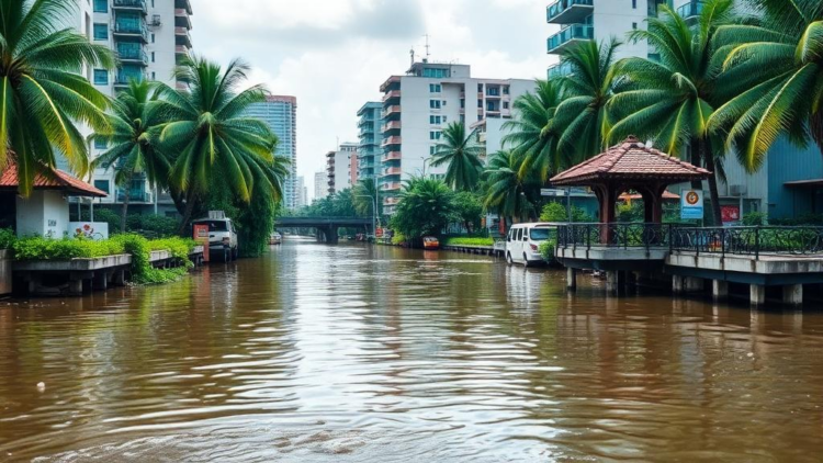 Sewage Leaves a Lasting Isotopic Stamp on Tropical City Rivers