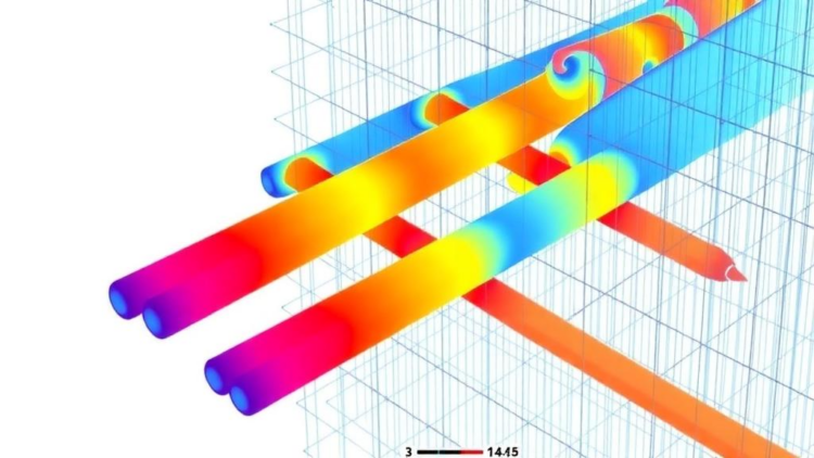 New Matrix Method Speeds Up Simulations of Heat Flow Through Multiple Rods