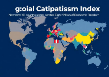New Global Capitalism Index Scores 161 Countries Across Eight Pillars of Economic Freedom