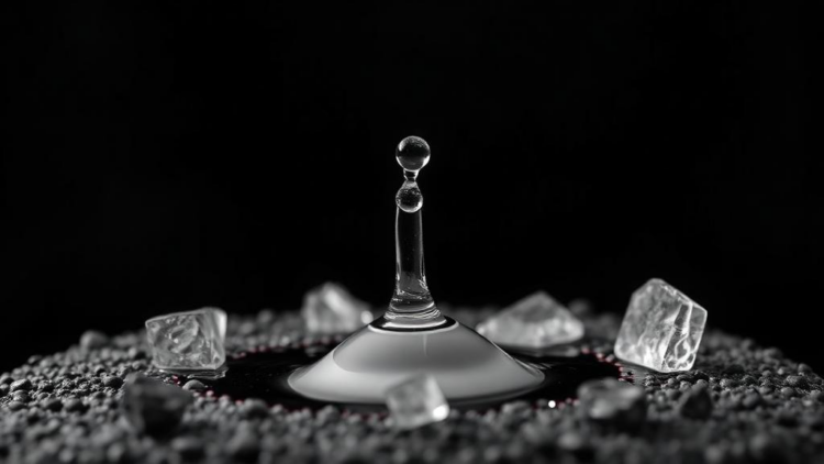 How a Drop of Water Decides Whether Mine Waste Traps Carbon as Flawless Crystal or Useless Crust