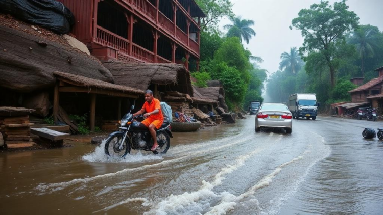 Extreme Rainfall Could More Than Double in India’s Semi-Arid Banas Basin by 2100