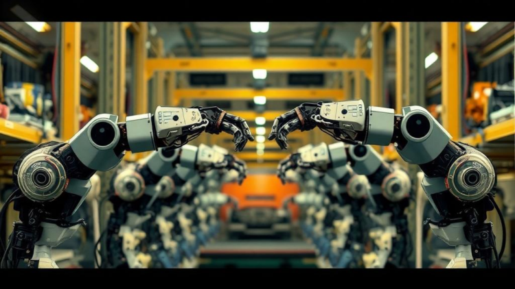 AI Learns to Orchestrate Robot Arms Inside Chip Factories