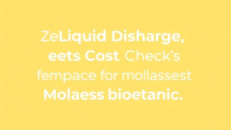 Zero Liquid Discharge Gets a Cost Check: Life Cycle Analysis Reveals the Best Path for Molasses Bioethanol Plants