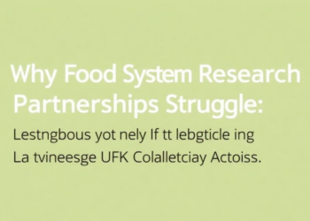 Why Food System Research Partnerships Struggle: Lessons from a Major UK Collaboration