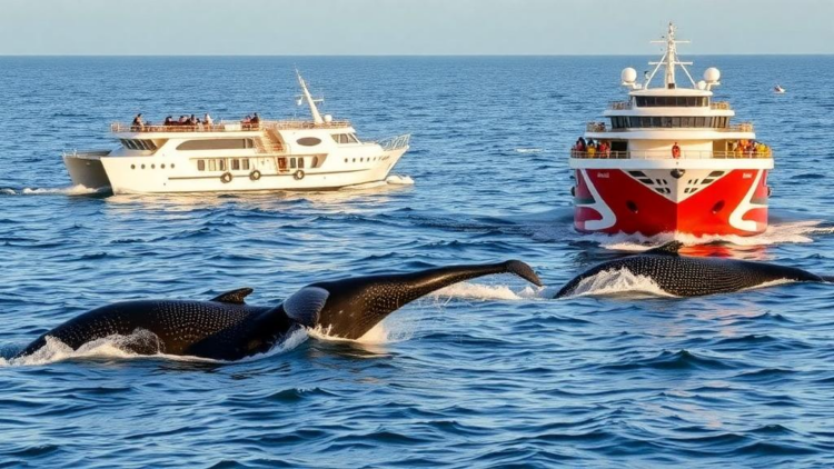 Ferries Turned Science Platforms Reveal Whales on the Move in the Mediterranean