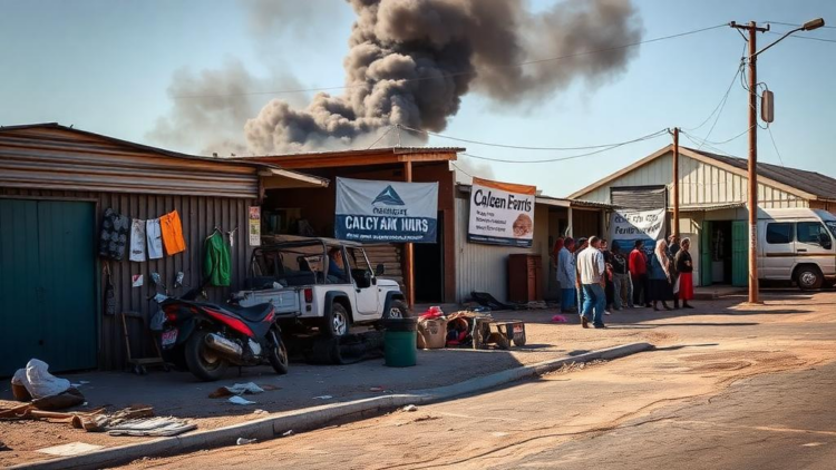 Xenophobic Violence Shatters Refugee Businesses and Lives in South African Township