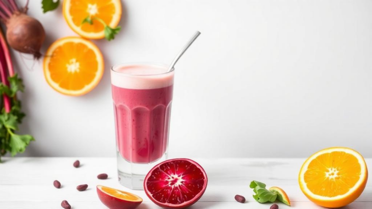 Beetroot and Orange Juice Turn Drinking Yoghurt Into an Antioxidant Powerhouse