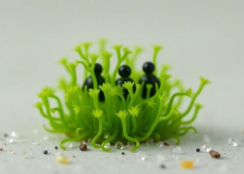 Microscopic Bodyguards: Algae Enlist Bacterial Partners to Survive a Toxic Pollutant