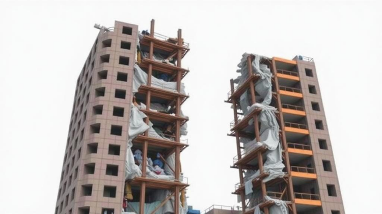 New Simulation Method Shows How Shoring Keeps Half-Collapsed Buildings Standing After Earthquakes