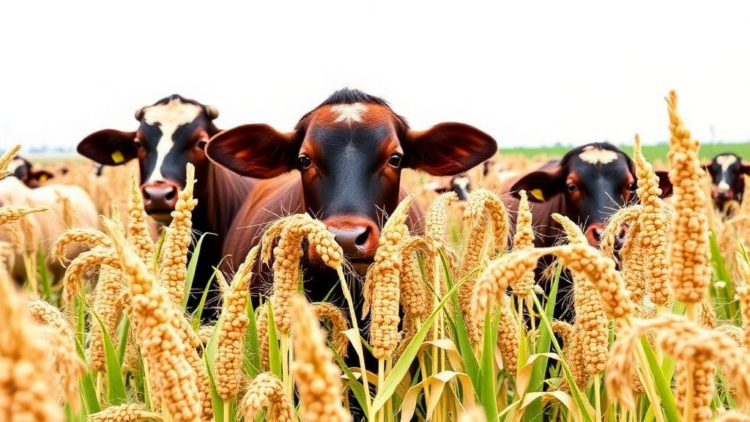 Sorghum Could Replace Most Maize in European Livestock Feed as Climate Warms