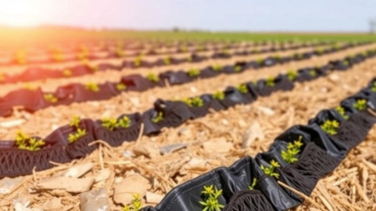 Plastic Mulch and Nitrogen Team Up to Boost Camelina Oil Yields in Drylands