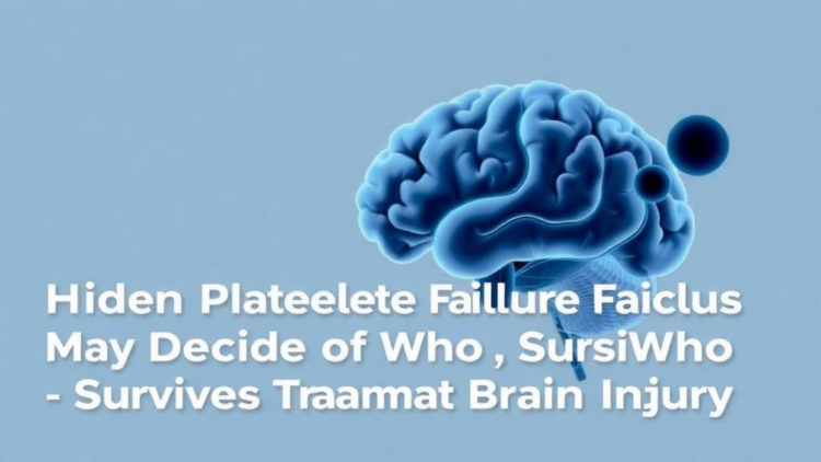 Hidden Platelet Failure May Decide Who Survives Traumatic Brain Injury