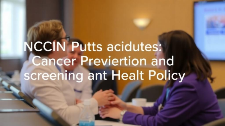 NCCN Summit Puts Cancer Prevention and Screening at the Heart of Health Policy