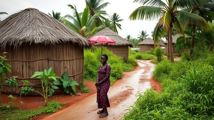 Rainfall’s Hidden Threshold: Moderate Wet Weeks Drive Diarrhea and Skin Infections in Rural Gambia
