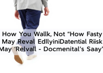 How You Walk, Not Just How Fast, May Reveal Early Dementia Risk
