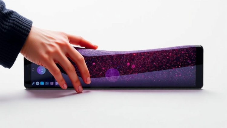 Stretchable Quantum Dot Display Hits Record 53,300 Nits While Stretching Like Skin