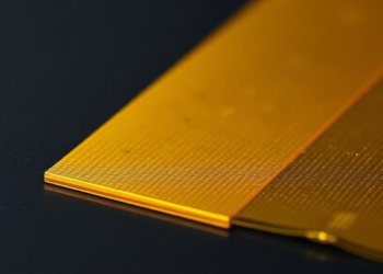 Atomically Thin Gold Films Now Made at Wafer Scale for Flexible Electronics