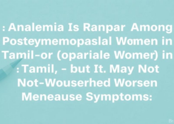 Anaemia Is Rampart Among Postmenopausal Women in Tamil Nadu, but It May Not Worsen Menopause Symptoms
