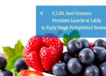 €5,000 Global Seed Grants Launch to Boost Early-Stage Polyphenol Research