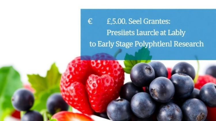 €5,000 Global Seed Grants Launch to Boost Early-Stage Polyphenol Research