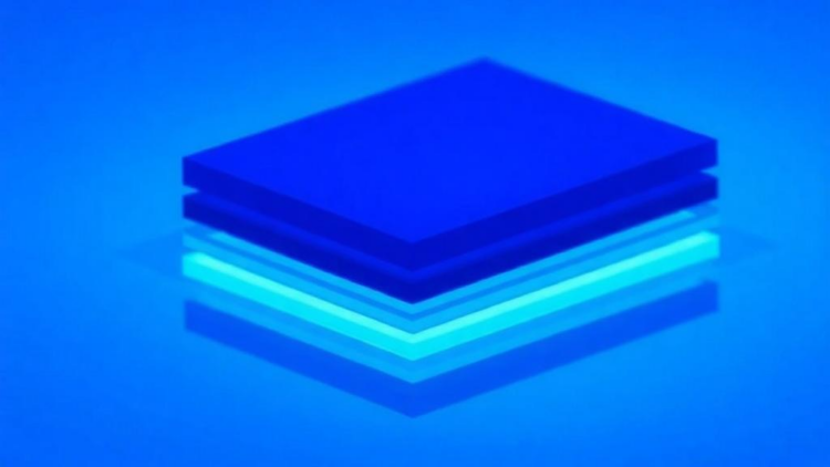 Layered Vanadium-Molybdenum Oxide Films Push Electrochromic Blue Displays Further