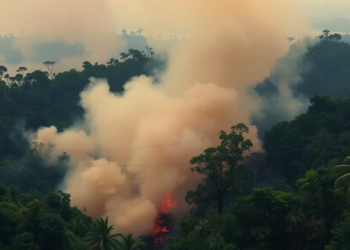 Wildfire ozone pollution weakening Amazon’s ability to absorb carbon