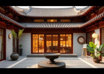 AI Builds a Taiwanese Courtyard House in Virtual Reality for Pennies
