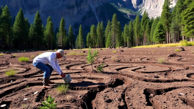 Scientists replant Yosemite’s Tuolumne Meadows in race to revive degraded soil