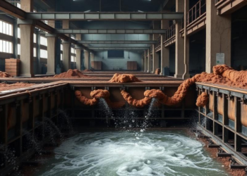 Iron Chemistry Meets Bacteria to Strip Toxic Sulfide from Tannery Wastewater