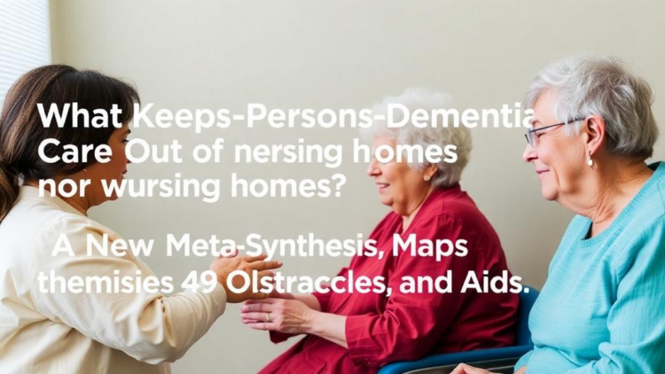 What Keeps Person-Centered Dementia Care Out of Nursing Homes? A New Meta-Synthesis Maps 49 Obstacles and Aids