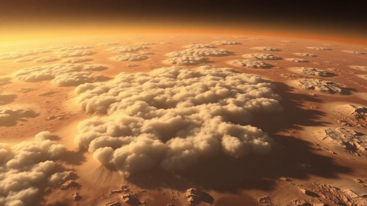 Mars’s Strange Stretched Cloud Points to a Rare Form of Ice Birth Never Seen Before