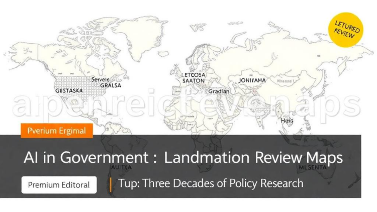 AI in Government: Landmark Review Maps Three Decades of Policy Research