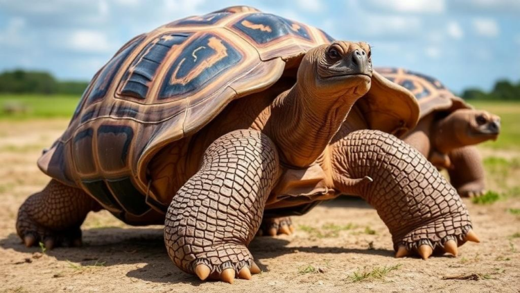 Aldabra’s giant tortoises number 180,000 in largest population count ever recorded