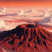 Gravity Waves Over a Martian Volcano May Seed Ice Clouds Without Dust