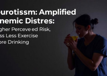 Neuroticism Amplified Pandemic Distress: Higher Perceived Risk, Less Exercise, More Drinking