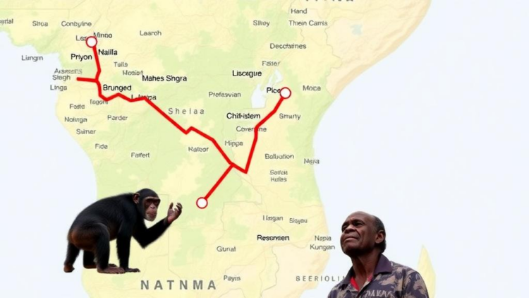 Maps Reveal Where Poachers and Chimpanzees Cross Paths on Mount Nimba
