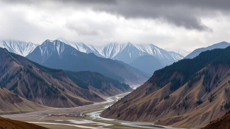 How Mountains and Storm Circulations Team Up to Dump Extreme Rain in Xinjiang