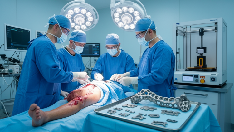 3D-Printed Tools Help Surgeons Rebuild Complex Leg Injuries with New Precision