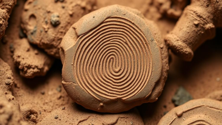 Magnetic fingerprint in fired clay exposes forged ancient pottery