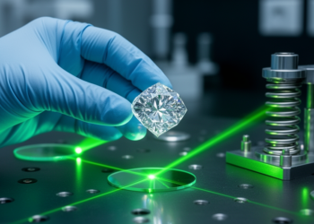 Quantum Spins Move a Centimeter-Scale Diamond for the First Time in the Lab